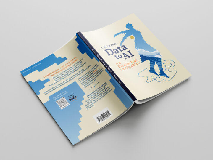 Minimal Book cover design of Call to play